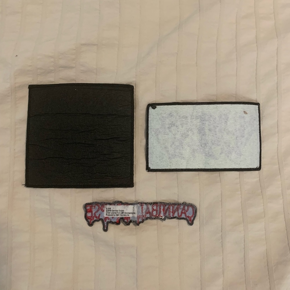 Exodus - Bonded by Blood, Municipal Waste, Cannibal Corpse band patches - Picture 2 of 2